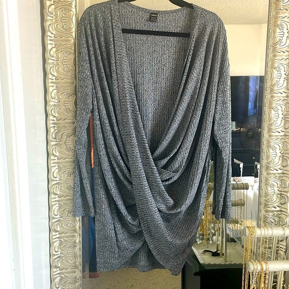 Shein draped long tunic Medium size - Picture 1 of 5